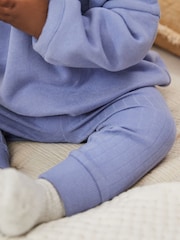 Blau - Baby Sweatshirt und Leggings im Set - Bild 5 von 15