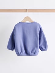 Blau - Baby Sweatshirt und Leggings im Set - Bild 9 von 15