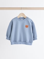 Blue Bear Baby Sweatshirt and Joggers Set - Image 3 of 8