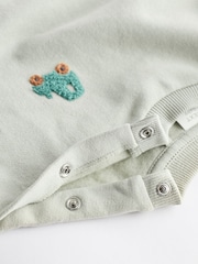 Sage Green Tractor - Conjunto de sudadera y pantalones de chándal para bebé - Imagen 13 de 15