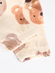 Neutral Bear Baby 100% Cotton Sweatshirt and Joggers Set - Image 11 of 13
