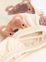 Neutral Bear Baby 100% Cotton Sweatshirt and Joggers Set - Image 13 of 13