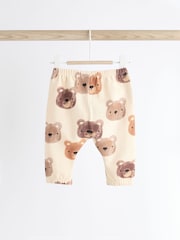Neutral Bear Baby 100% Cotton Sweatshirt and Joggers Set - Image 8 of 13