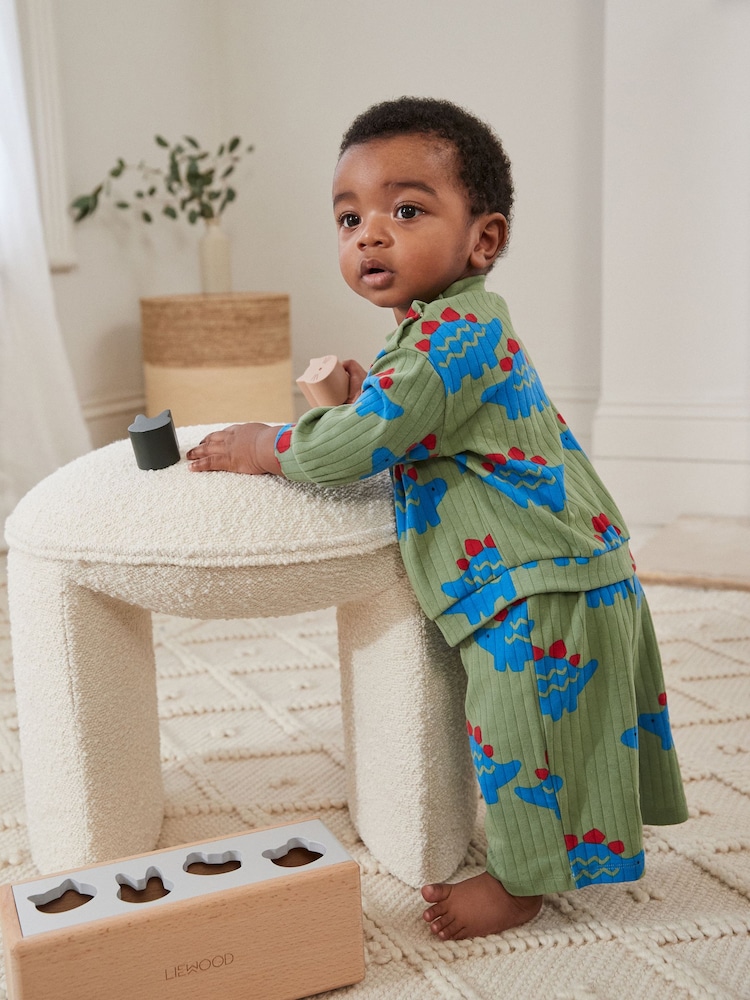 Bright Dino Top And Leggings Baby Set - Image 2 of 15