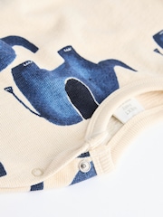 Blue Elephant Baby 100% Cotton Sweatshirt and Joggers Set - Image 10 of 12