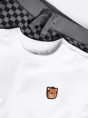 Black/White Baby Top And Leggings Set - Image 11 of 14