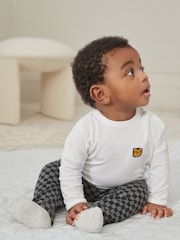 Black/White Baby Top And Leggings Set - Image 3 of 14