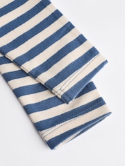 Navy Stripe Baby Top And Leggings Set - Image 12 of 14