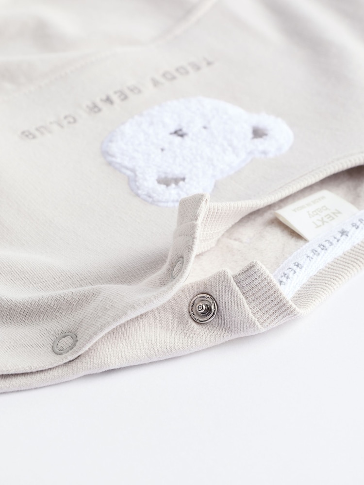Grey Bear Baby 100% Cotton Sweatshirt And Leggings Set 2 Piece - Image 14 of 14