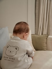 Grey Bear Baby 100% Cotton Sweatshirt And Leggings Set 2 Piece - Image 3 of 14