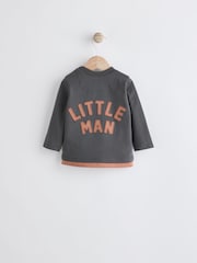 Black/Brown Baby Top And Leggings Set - Image 3 of 11