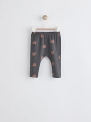 Black/Brown Baby Top And Leggings Set - Image 5 of 11
