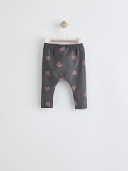 Black/Brown Baby Top And Leggings Set - Image 6 of 11
