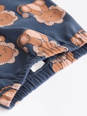 Navy Lion - Conjunto de sudadera y pantalones de chándal para bebé - Imagen 12 de 13