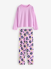 Bright Animal Print Joggers Pyjamas 3 Pack (3-16yrs) - Image 6 of 9