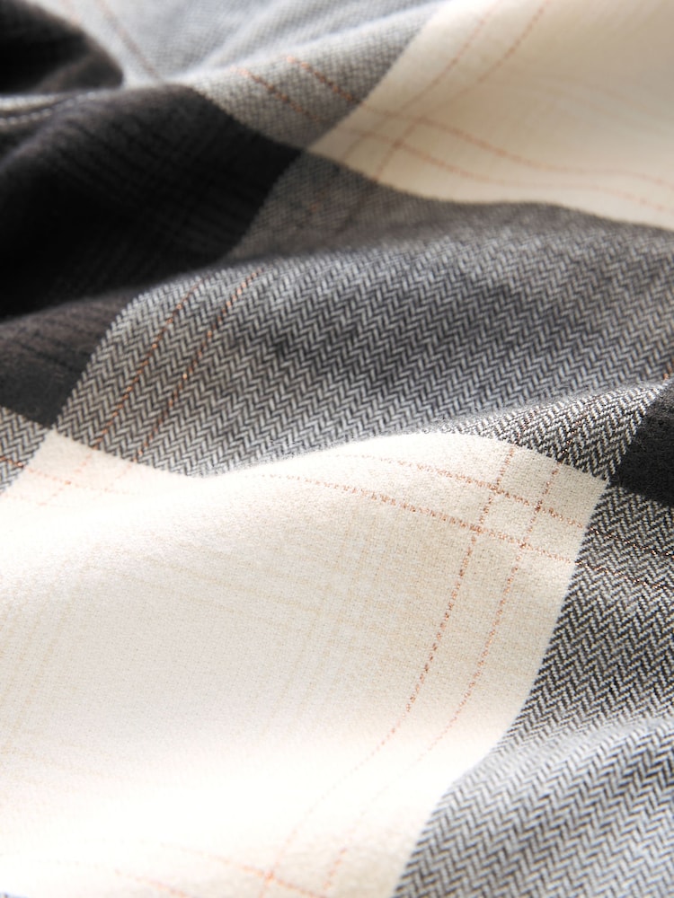 Noir/Gris - Lot de 2 pyjamas à carreaux tissés (3-16 ans) - Image 10 de 10