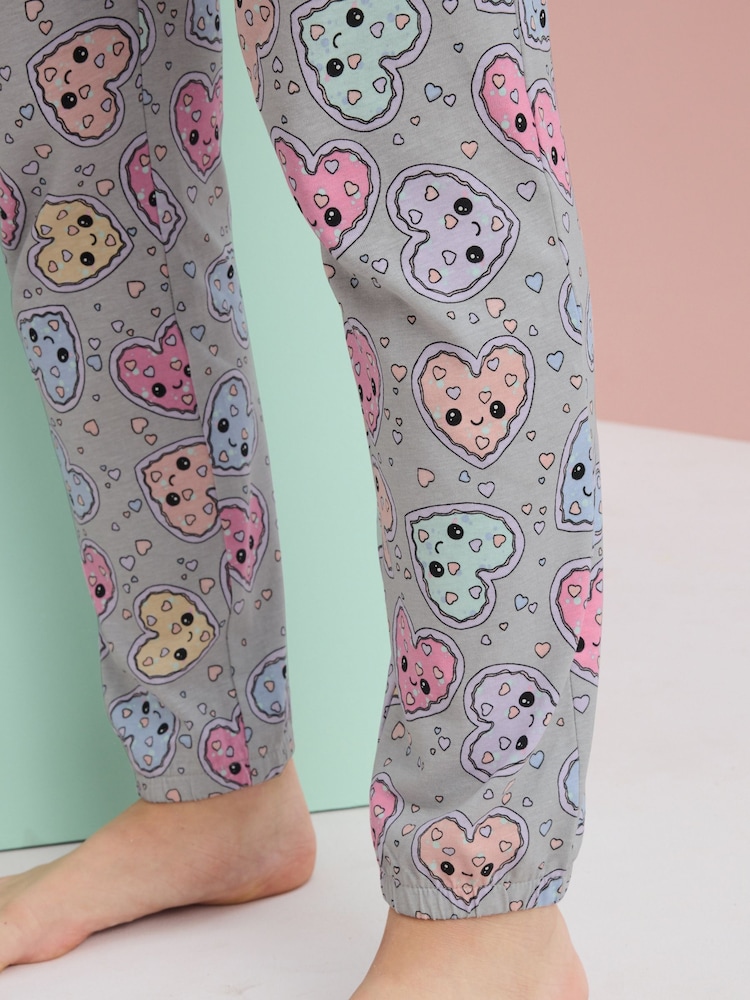 Gris/Bleu - Pyjama Jogger 3 Pack (3-16ans) - Image 8 of 14