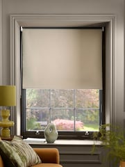 Natural Ready Made Brushed Blackout Roller Blind - Image 4 of 8
