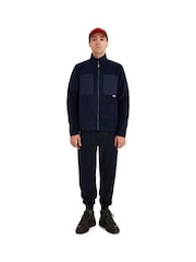 Синий - Флисовый топ на молнии Sealskinz Geldeston - Изображение 4 из 6