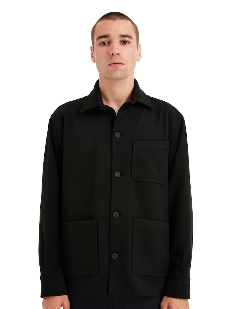 Sealskinz Ringstead Water Repellent Chore Black Jacket - Image 1 of 6 Sealskinz Ringstead Water Repellent Chore Black Jacket - Image 1 of 6