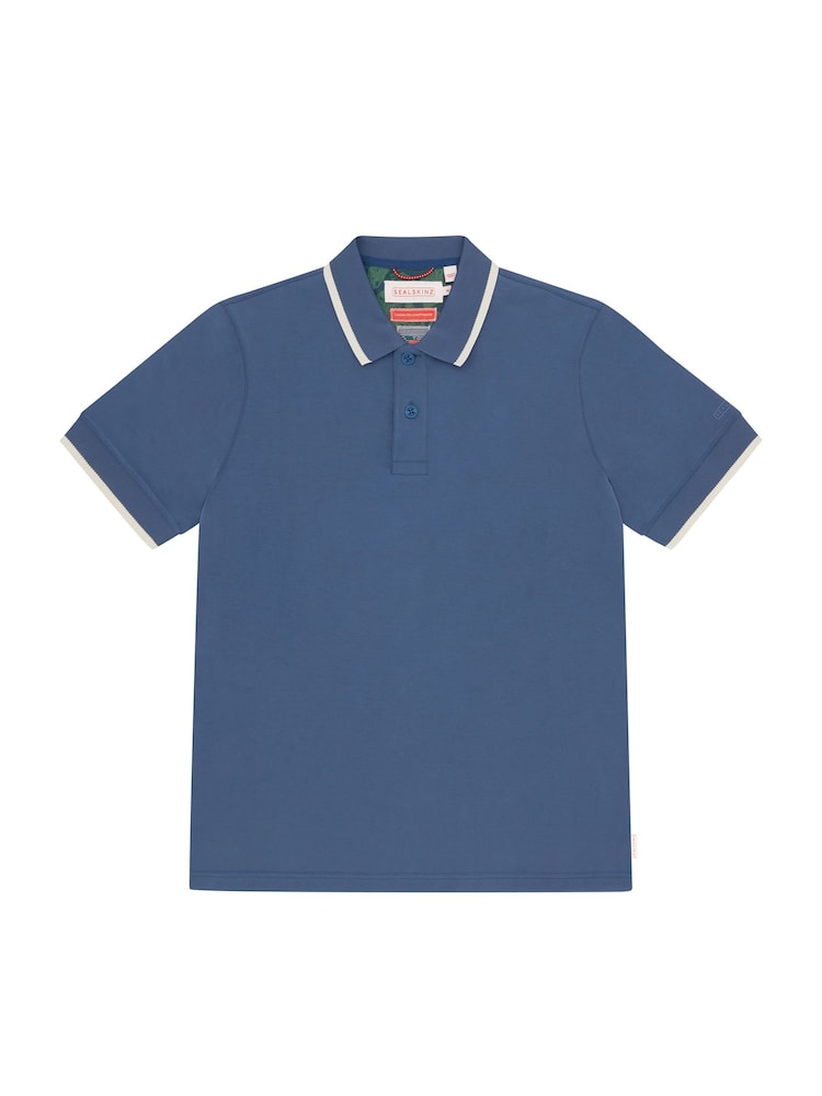 Sealskinz Hethersett Tipped Collar Polo Shirt - Image 6 of 6