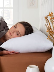 Slumberdown 2 Pack Climate Control Super Support White Pillows - Image 3 of 5