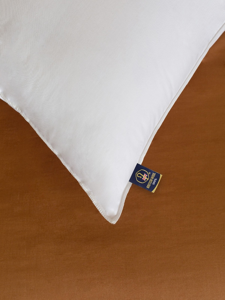 Slumberdown Wonderful Wool Pillow - Image 2 of 6