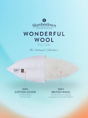 Slumberdown Wonderful Wool Pillow - Image 5 of 6