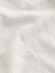 Light Grey Linen Viscose Shorts - Image 9 of 9