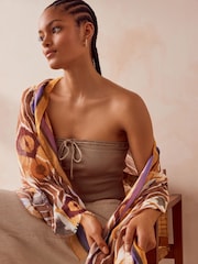 Aztec Print Lightweight Scarf - Image 2 of 6