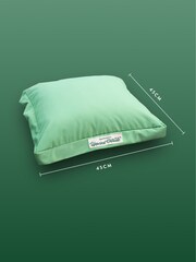 Slumberdown Green Unwind Outside Outdoor 2 in 1 Blanket Cushion - Image 6 of 9