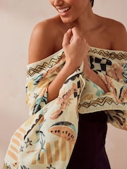 Lobster Print Lightweight Scarf - Image 3 of 6
