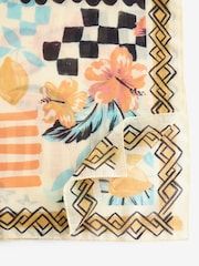 Lobster Print Lightweight Scarf - Image 5 of 6