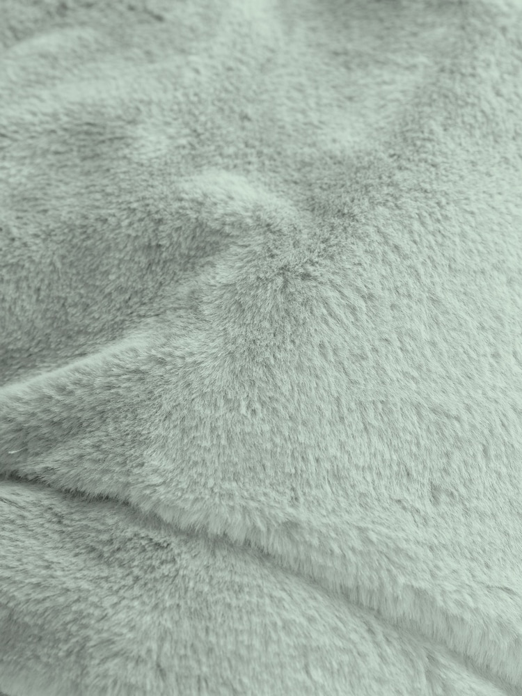 Slumberdown Green Elegantly Warm Luxury Heated Throw - Image 2 of 6