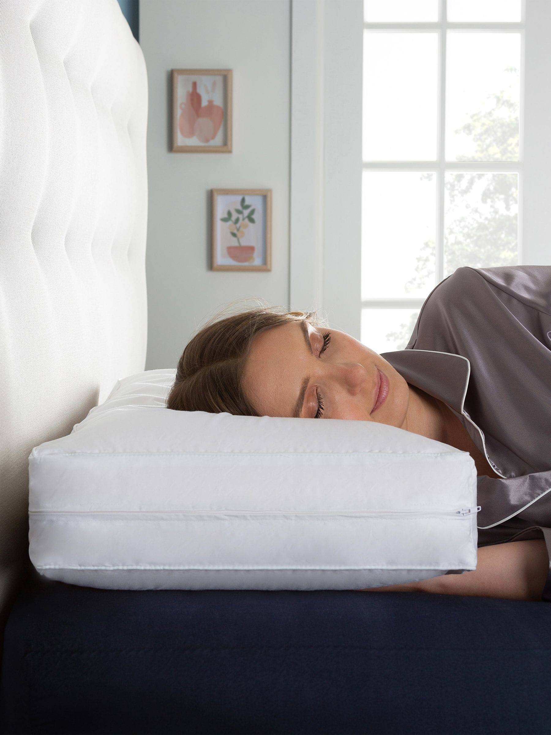 Snuggledown Bliss Extra Deep Bamboo Firm Support Pillow - Cotton Touch Ex - 1 Pack - Image 6