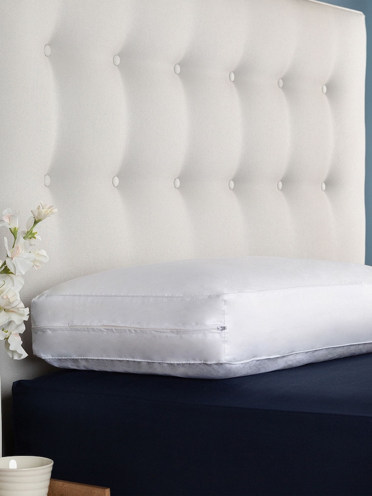 Snuggledown Firm Support Bliss Cotton Touch White Pillow - Image 2 of 8