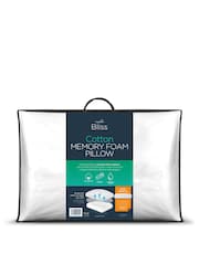 Snuggledown Firm Support Bliss Cotton Touch White Pillow - Image 4 of 8