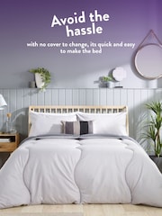 Slumberdown Coverless Comfort Embossed Waffle Duvet - Image 2 of 8