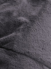 Slumberdown Grey Elegantly Warm Luxury Heated Throw - Image 2 of 6