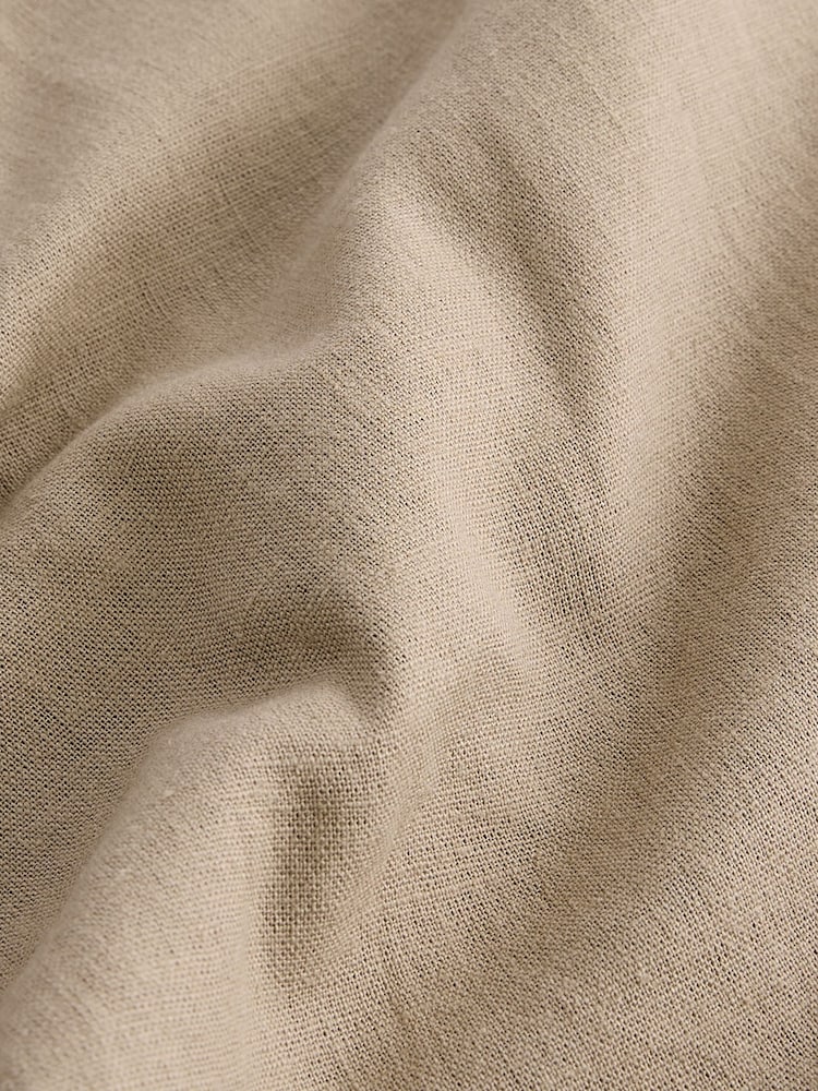 Stone Linen Viscose Shorts - Image 10 of 10