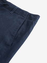 Marineblau/blau - Shorts aus Leinen und Viskose - Bild 9 von 11