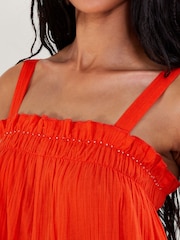 Monsoon Orange Eve Plain Jumpsuit - Image 4 of 5