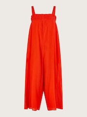 Monsoon Orange Eve Plain Jumpsuit - Image 5 of 5