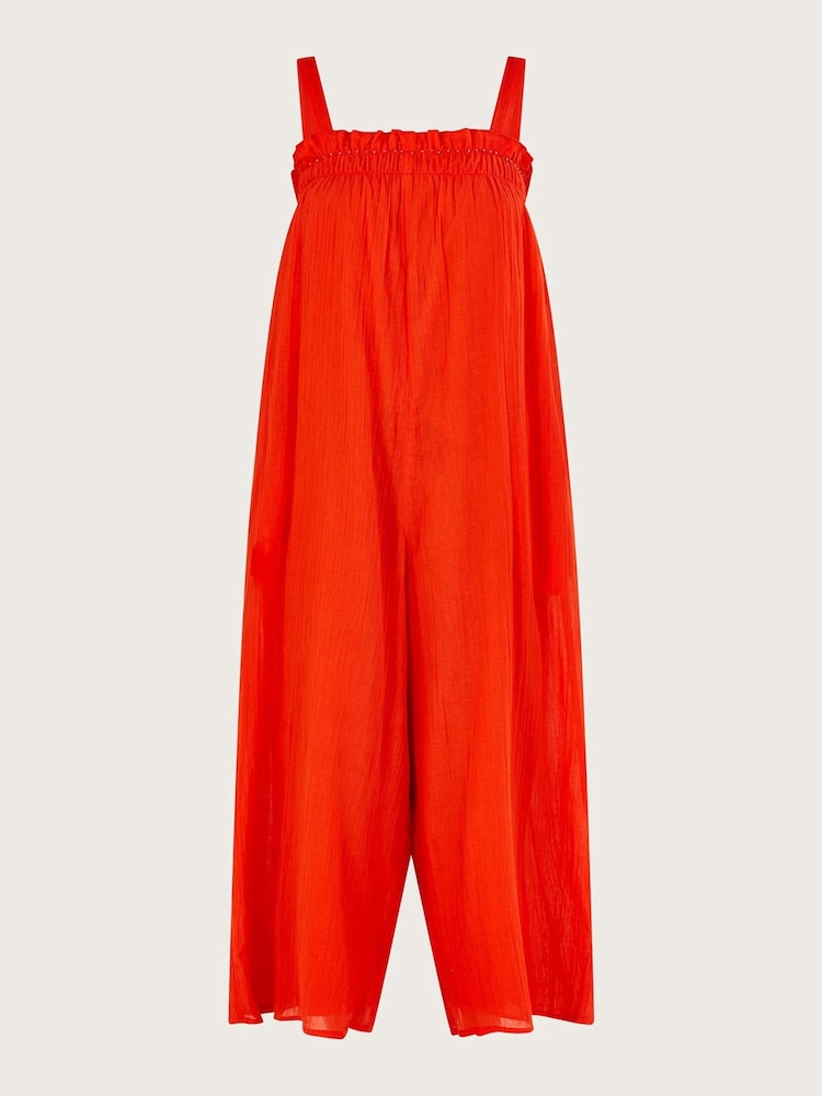 Monsoon Orange Eve Plain Jumpsuit - Image 5 of 5