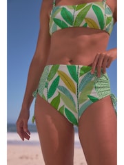 Green High Waist Scion at Next Metsa Bikini Bottoms - Image 1 of 7