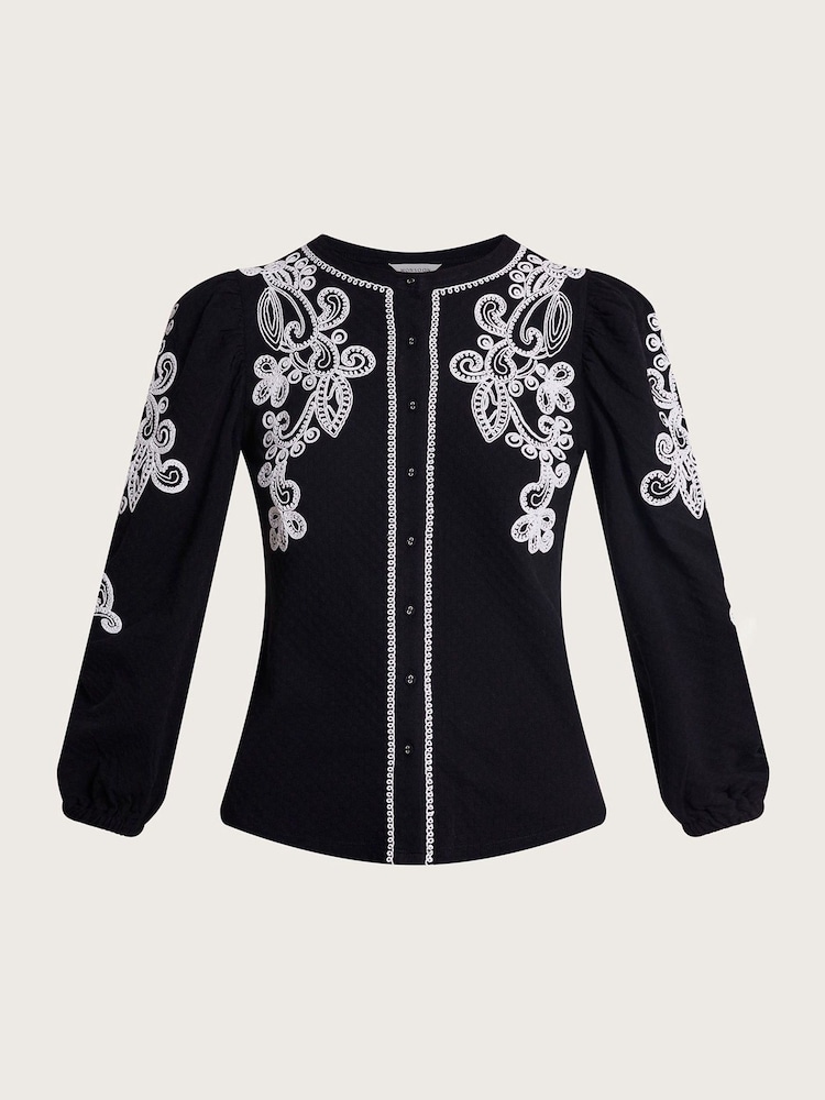 Monsoon Enya Embroidered Blouses - Image 5 of 5
