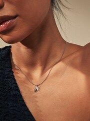 Sterling Silver Leaf Necklace - Image 1 of 4
