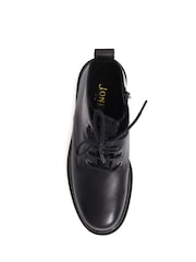 Jones Bootmaker Davi Leather Lace Up Black Boots - Image 5 of 6