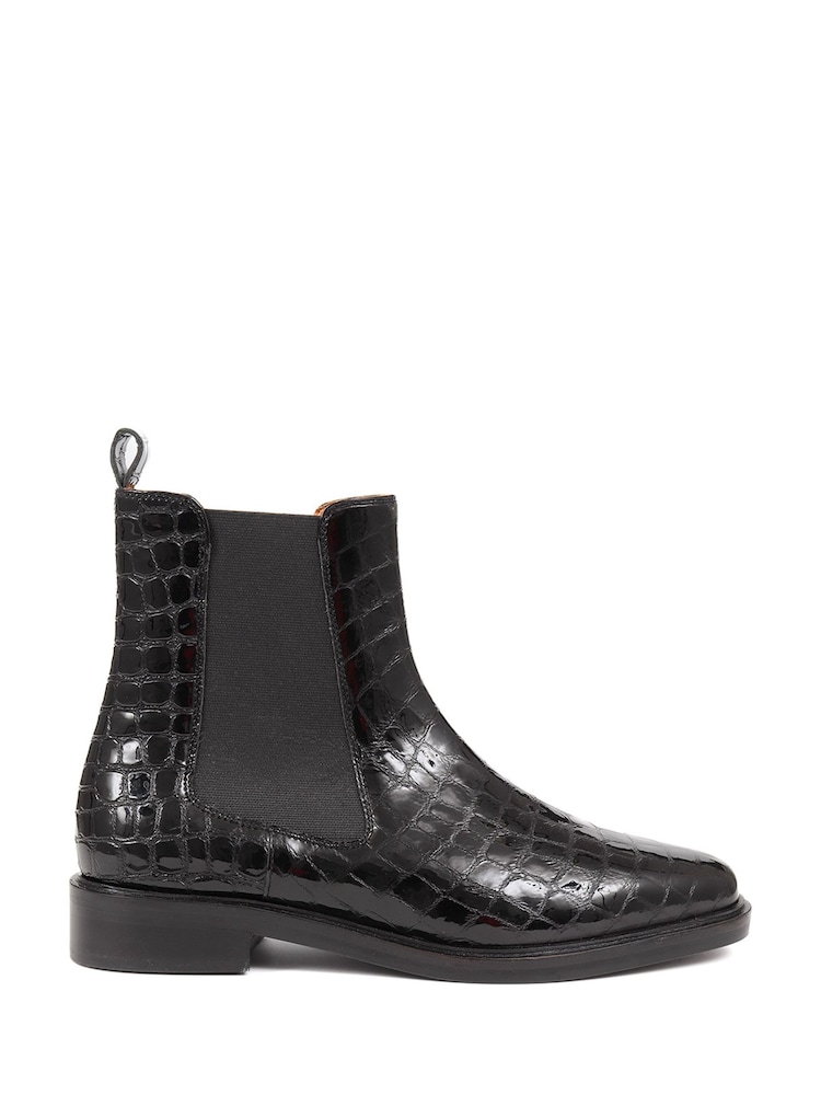 Jones Bootmaker Gessica Leather Chelsea Black Boots - Image 1 of 5