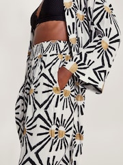 Monsoon Zamora Geometric Trousers - Image 4 of 5